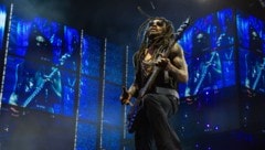 Ein übergriffiger Fan hat US-Rocksänger Lenny Kravitz mehrere Dreadlocks ausgerissen ...