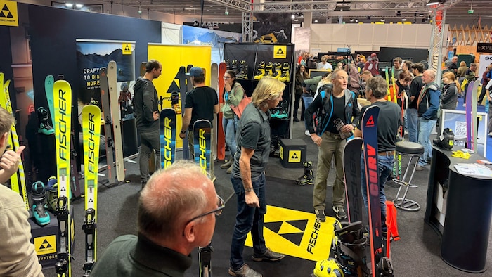Fischer präsentiert seine Wintersport-Kollektion.