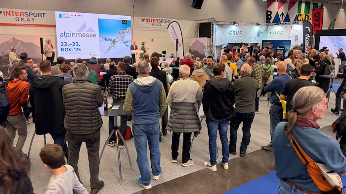 Die Alpinmesse ist der alljährliche Treffpunkt der Bergsport-Community.