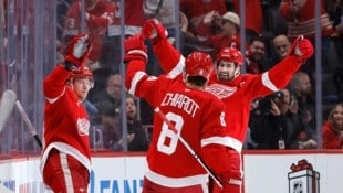 Die Red Wings siegten in der Overtime.