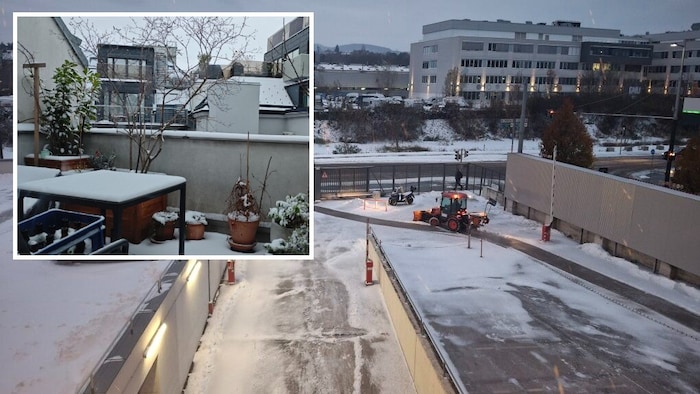 In Wien-Döbling fielen bis zu fünf Zentimeter Schnee, wie diese Aufnahme von Leserreporterin TM ...