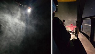 Die ARA Flugrettung musste die beiden Deutschen bergen.