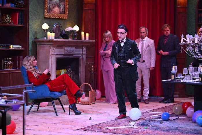 Bill Kaulitz und Jan Josef Liefers unterhielten das ORF-Publikum beim tödlichen Krimidinner.