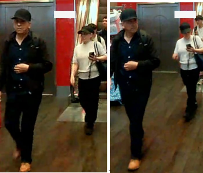 Wer das Duo auf dem Bild wiedererkennt, soll sich umgehend an die Polizei wenden.