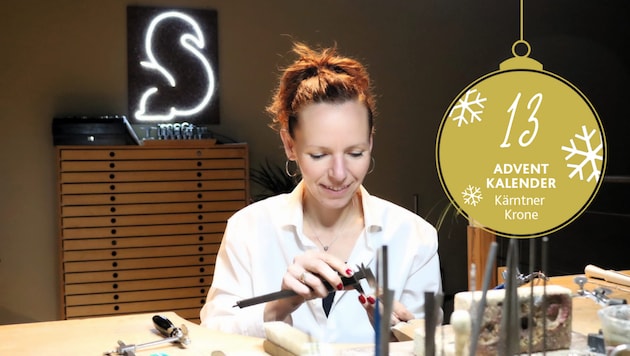 Alexandra Gasteiger bringt alte Münzen wieder zum Funkeln.