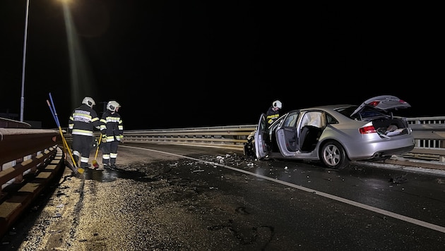 Die Stadtfeuerwehr Leibnitz rückte aus