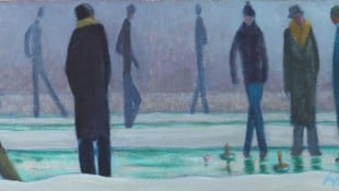 Objekte der Begierde: Werner Bergs „Eisschießen am Kleinsee“ (Start: 60.000 €).