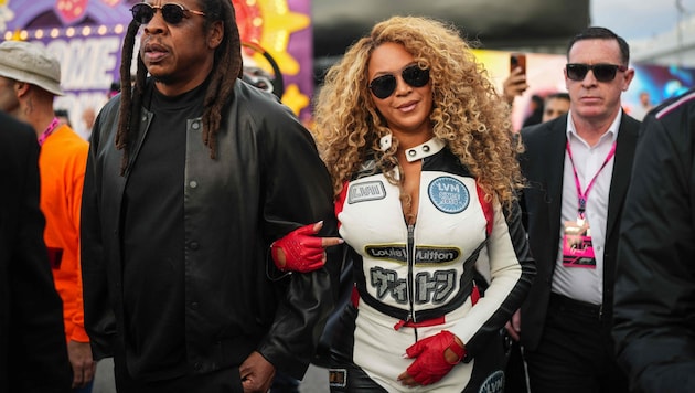 Beyoncé besuchte die Formel1-Strecke in Las Vegas – und war DER Hingucker schlechthin!