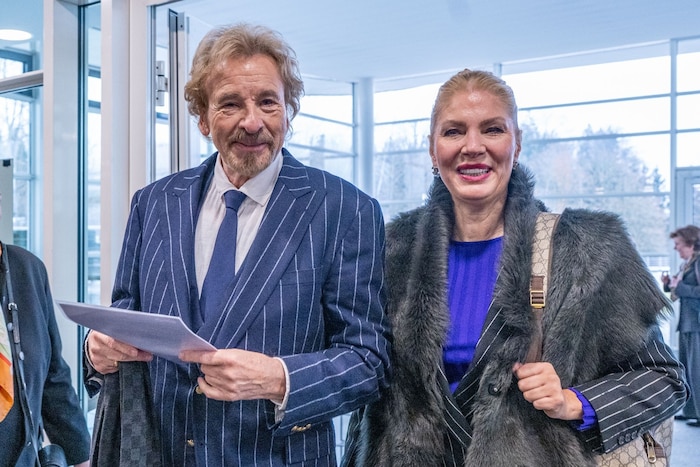 Zu den „Menschen in Europa“-Awards kam Thomas Gottschalk mit seiner Karina. Bei der ...