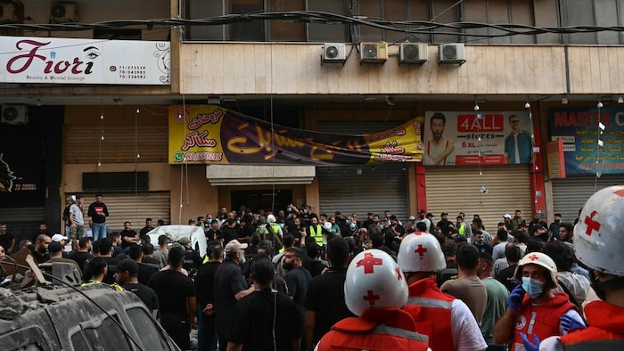 Laut libanesischen Angaben griff die israelische Armee eine Wohnung in der Nähe von Beirut ab.