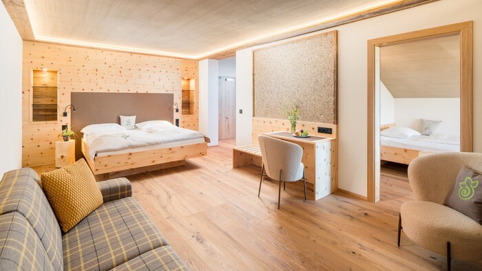 Die Zimmer des Hotels Alpenrose