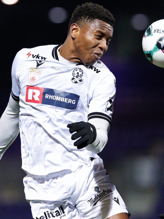 Verteidiger Saidu Bangura (l.) erzielte den einzigen Treffer gegen Wacker.