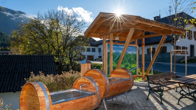 In der Fassbindergemeinde St. Margareten im Rosental hat die Landjugend den Schellanderplatz neu ...