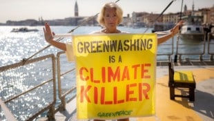 Erfolgreiche Proteswelle von Greenpeace. 