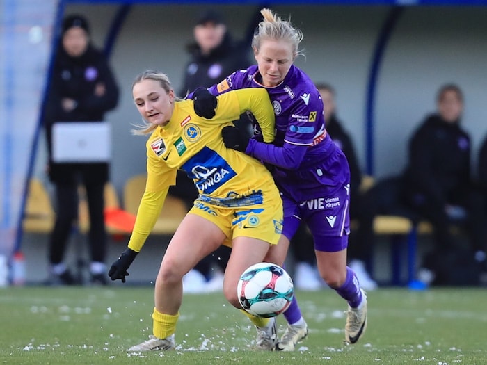 Stark: Viennas Hannah Fankhauser gegen Austrias Sara Pavlovic.