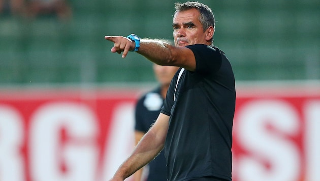 Lebt für Violett – und wünscht sich mehr Kärntner: Austria-Präsident Robert Micheu.