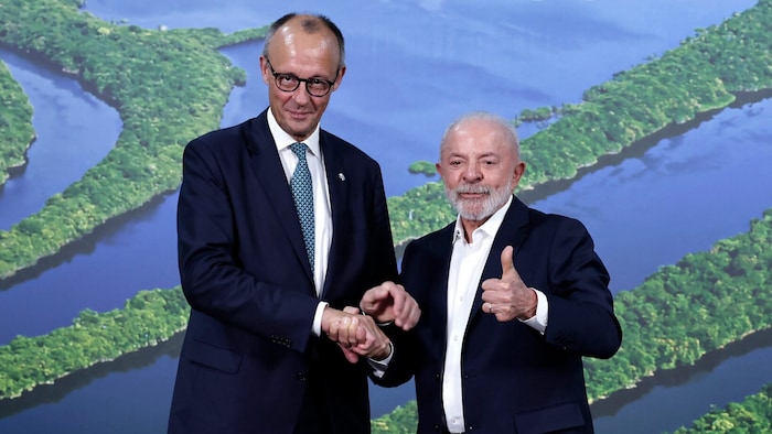 Merz und Lula haben sich wieder versöhnt.