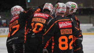 Jubel bei den Graz99ers.