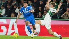 David Affengruber (r.) gegen Kylian Mbappe