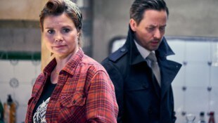 Schauspielerin Annette Frier im Film „Der Pfau“