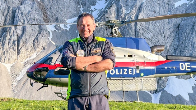 Seit 2019 leitete Ottmar Karner die Hubschraubereinheit des Innenministeriums am Klagenfurt ...