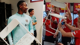 David Alaba hat den Klappstuhl an das U17-Nationalteam übergeben. 