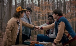 Gaten Matarazzo, Finn Wolfhard, Caleb McLaughlin, Noah Schnapp