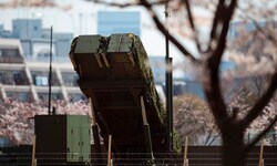Eine PAC-3-Raketeneinheit der japanischen Armee in Tokio