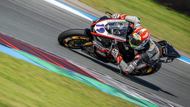 Andreas Kofler fuhr mit seiner Yamaha in der IDM zweimal zum Titel.