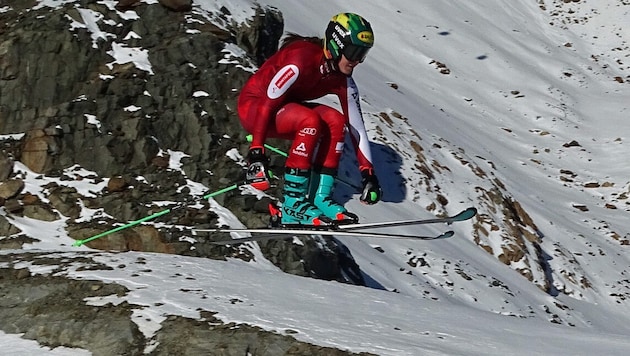 Skicrosserin Sonja Gigler meldete sich nach zweijähriger Verletzungspause eindrucksvoll zurück.