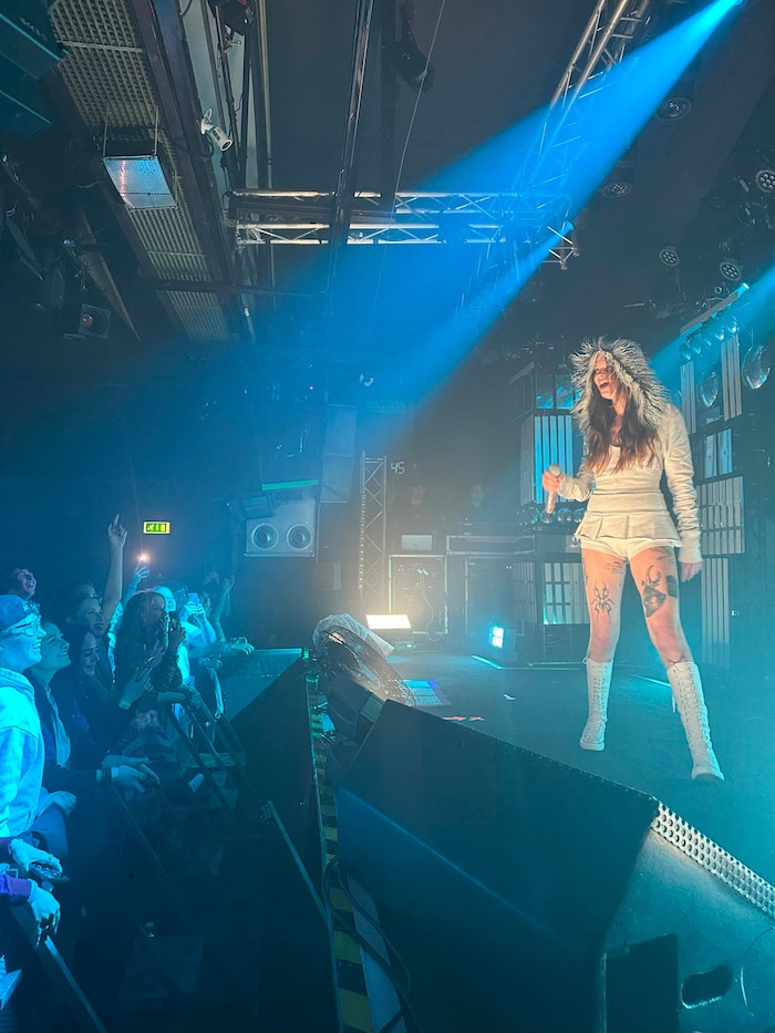 Rapperin Ikkimel im Grazer ppc