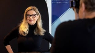 Christa Kummer am Montag bei dem Charity-Fotoshooting für „Dancer Against Cancer“ in Wien. Sie ...