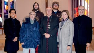 Rudisch, Waba, Schalling, Zsifkovics, Kugler, Mirjam-Darstellerin Iris Klemenschitz und Geier. 