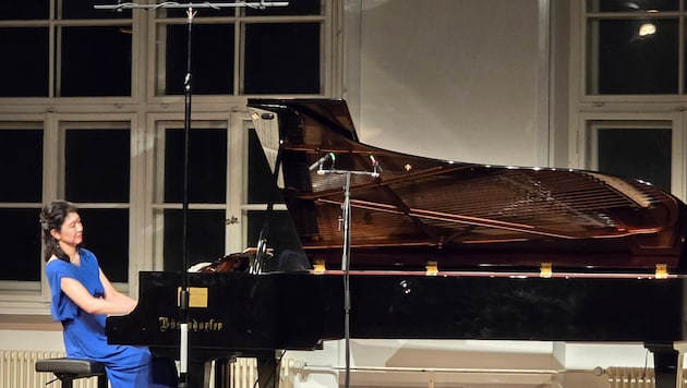 Die Japanerin Yuka Imamine war Gast der Chopin- Gesellschaft in Feldkirch.