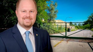 ÖVP-Bürgermeister Michael Nistl bläst das Bauprojekt auf dem bereits versiegelten AGM-Areal nun ...