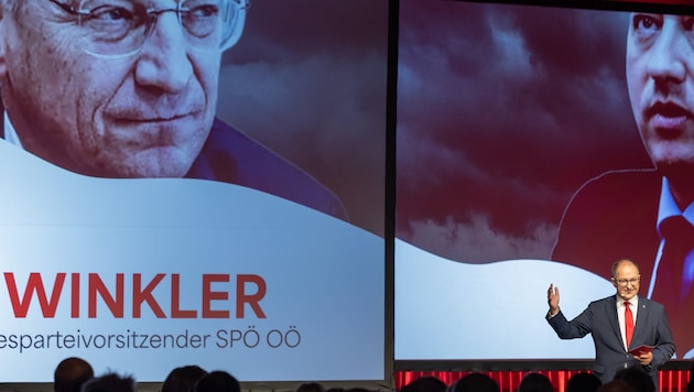 SPÖ-Vorsitzender und Landesrat Martin Winkler legt sich mit Landeshauptmann Thomas Stelzer (ÖVP) ...