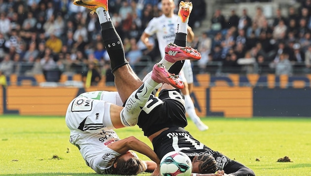 Am Sonntag gegen Hartberg wollen Aiwu und Co. keine Bruchlandung hinlegen.