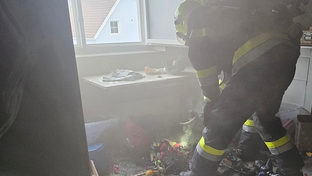 Die Hauptfeuerwache Villach sowie die Wehren von Perau und Turdanitsch-Tschinowitsch standen im ...