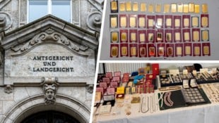 Im Landgericht Regensburg muss sich eine Frau verantworten, die zur Großfamilie der gesuchten ...