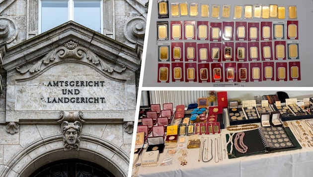 Im Landgericht Regensburg muss sich eine Frau verantworten, die zur Großfamilie der gesuchten ...