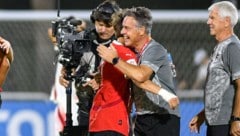 Der Mann hinter dem Erfolg: Hermann Stadler (Mitte)