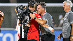 Der Mann hinter dem Erfolg: Hermann Stadler (Mitte)