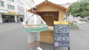 Mario Orth, der Mann mit Herz, bietet ab Jänner in Klagenfurt kostenloses Essen für Bedürftige ...