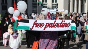 Propalästinensische Demonstrationen dürfen laut einem Gerichtsurteil das Existenzrecht Israels ...