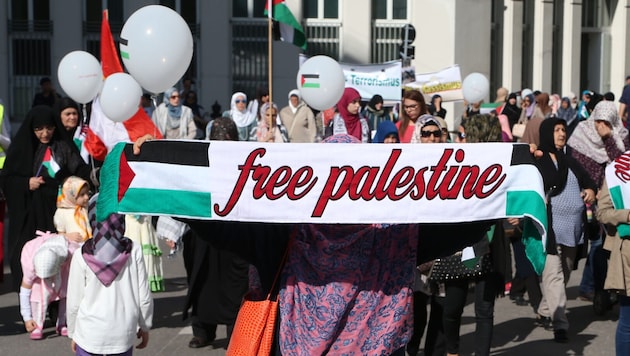 Propalästinensische Demonstrationen dürfen laut einem Gerichtsurteil das Existenzrecht Israels ...