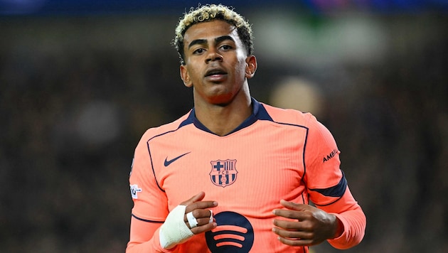 Barcelonas Lamine Yamal