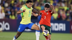 Portugal setzte sich gegen Brasilien durch.