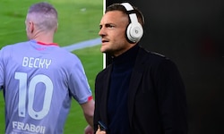 Jamie Vardy spielte mit dem Namen „Becky“ auf dem Rücken.