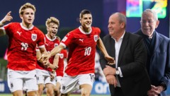 Bundespräsident Alexander Van der Bellen und ÖFB-Boss Josef Pröll