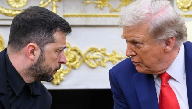 Trump störte die Verhandlungen wieder mit abfälligen Bemerkungen über Selenskyj.